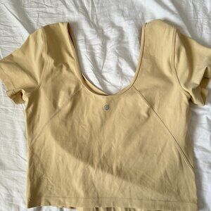 Lululemon Align T-Shirt Size 10 Prosecco